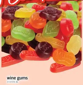 Fortinos WINE GUMS offer