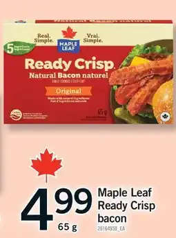 Fortinos MAPLE LEAF READY CRISP BACON offer
