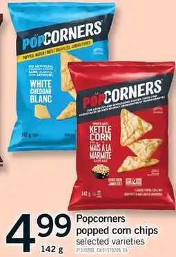 Fortinos POPCORNERS POPPED CORN CHIPS offer