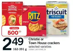 Fortinos CHRISTIE OR TOWN HOUSE CRACKERS offer