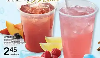 Fortinos LEMONADE, MEDIUM offer