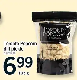 Fortinos TORONTO POPCORN DILL PICKLE offer