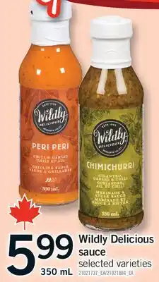 Fortinos WILDY DELICIOUS SAUCE offer