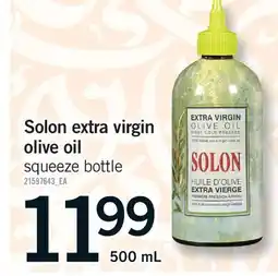 Fortinos SOLON EXTRA VIRGIN OLIVE OIL offer