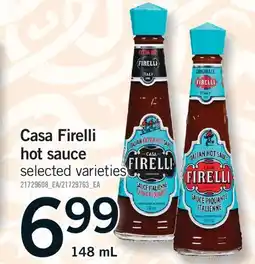 Fortinos CASA FIRELLI HOT SAUCE offer