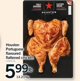 Fortinos HOUSTON PORTUGUESE FLAVOURED FLATTENED CHICKEN offer