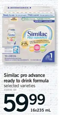 Fortinos SIMILAC PRO ADVANCE READY TO DRINK FORMULA offer
