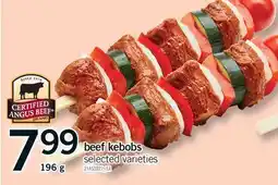Fortinos BEEF KEBOBS offer