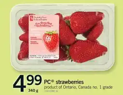 Fortinos PC STRAWBERRIES offer