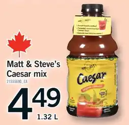 Fortinos MATT & STEVE'S CAESAR MIX offer
