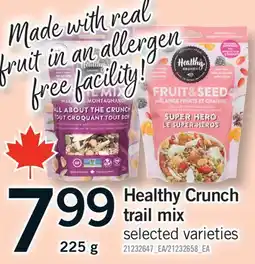 Fortinos HEALTHY CRUNCH TRAIL MIX offer