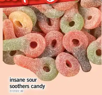Fortinos INSANE SOUR SOOTHERS CANDY offer