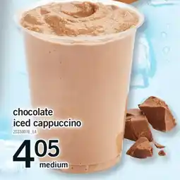 Fortinos CHOCOLATE ICED CAPPUCCINO offer
