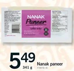 Fortinos NANAK PANEER offer