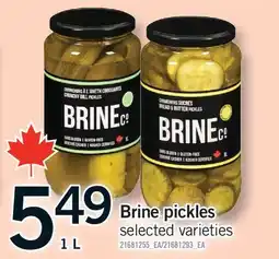 Fortinos BRINE PICKLES offer