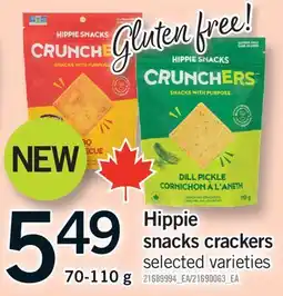 Fortinos HIPPIE SNACKS CRACKERS offer