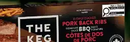 Fortinos THE KEG BBQ PORK BACK RIBS offer