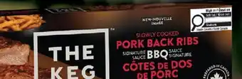 Fortinos THE KEG BBQ PORK BACK RIBS offer