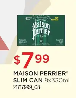 Fortinos MAISON PERRIER SLIM CAN offer