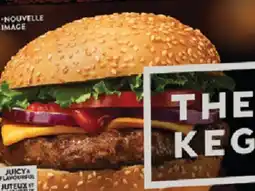 Fortinos THE KEG PRIME RIB BEEF BURGERS, 6 oz 6 × offer