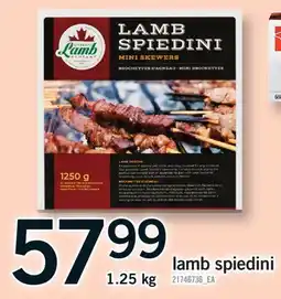 Fortinos LAMB SPIEDINI offer