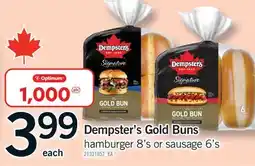 Fortinos DEMPSTER'S GOLD BUNS offer