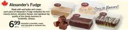 Fortinos ALEXANDER'S CHOCOLATE, MAPLE, MINT CHOCOLATE OR CINNAMON BUN offer