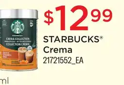 Fortinos STARBUCKS CREMA offer