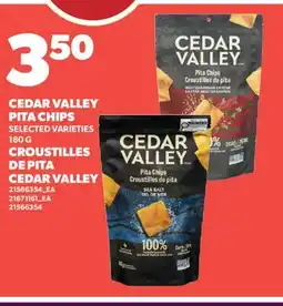 Valu-mart CROUSTILLES DE PITA CEDAR VALLEY offer