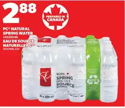 Valu-mart EAU DE SOURCE NATURELLE PC offer