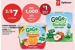 Valu-mart GOGO SQUEEZ 4X90 G OR HOMESTYLE! CUPS 388 G offer