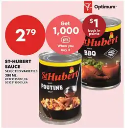 Valu-mart ST-HUBERT SAUCE offer