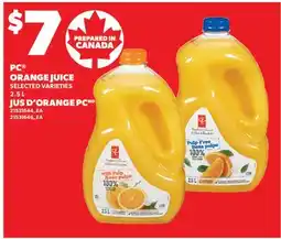 Valu-mart JUS D'ORANGE PC offer