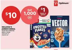 Valu-mart KELLOGG'S JUMBO CEREAL, 850 G-1.01 KG offer