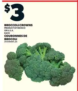 Valu-mart COURONNES DE BROCOLI offer