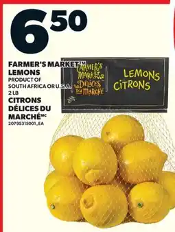 Valu-mart CITRONS DÉLICES DU MARCHÉ, 2 LB offer