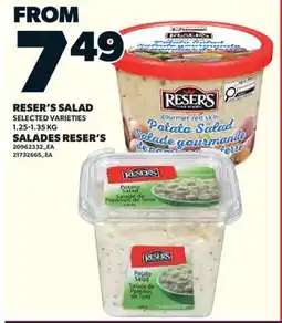 Valu-mart SALADES RESER'S offer