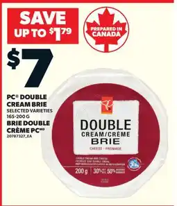 Valu-mart BRIE DOUBLE CRÈME PC offer