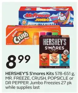 Sobeys S'mores Kits offer