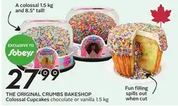 Sobeys Colossal Cupcakes offer