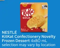 Sobeys KitKat Confectionery Novelty Frozen Dessert offer