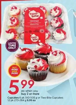 Sobeys Cupcakes offer