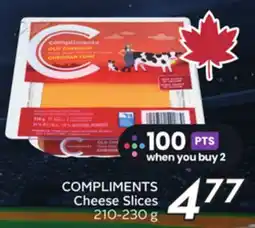 Sobeys COMPLIMENTS Cheese Slices offer