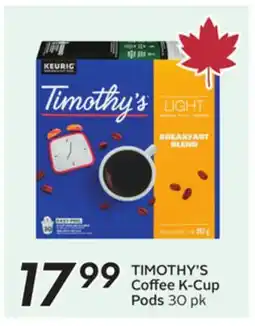Sobeys Coffee K-Cup Pod offer