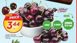 Sobeys Jumbo Cherries offer