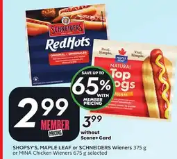 Sobeys Wieners offer