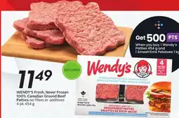 Sobeys Fresh, Never Frozen 100% Canadian Beef Patties offer