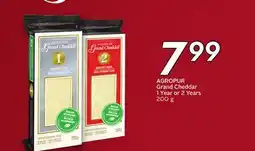 Sobeys AGROPUR Grand Cheddar offer