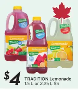 Sobeys Lemonade offer