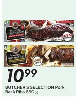 Sobeys Pork Back Ribs offer